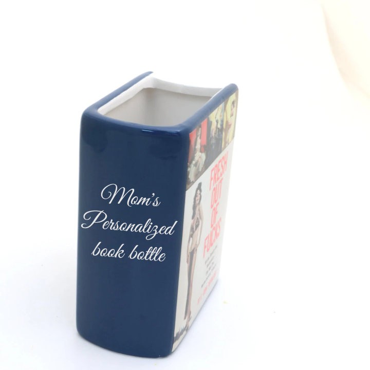 Book Shaped Planter or Vase, Ceramic Book,Gift For gift