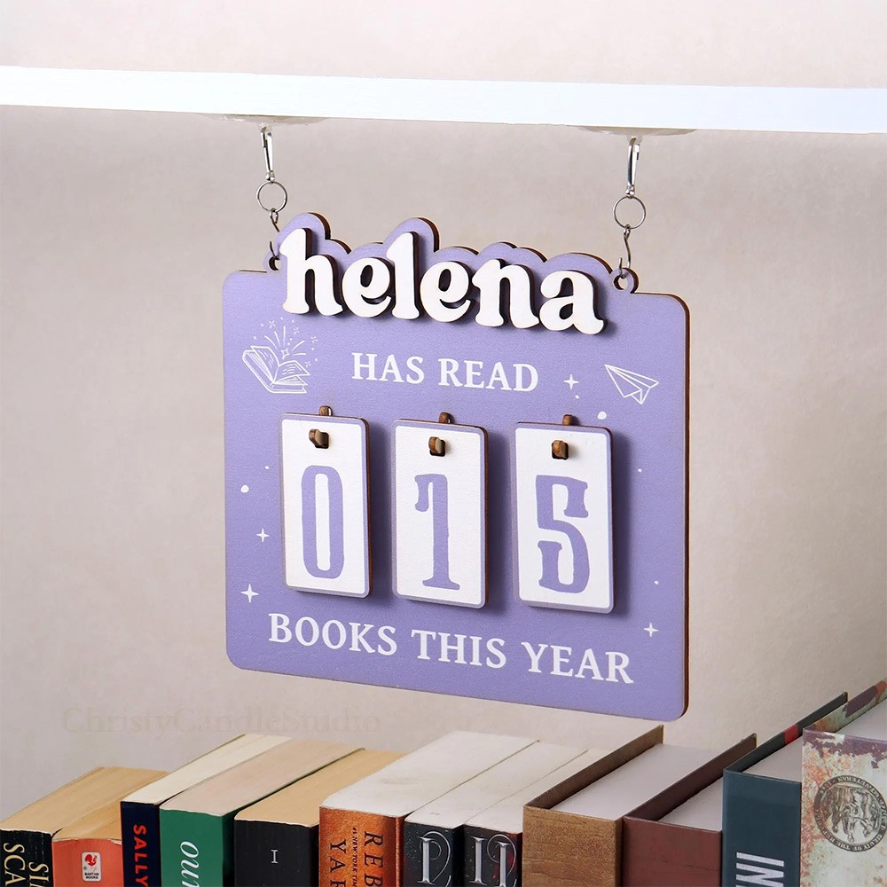 Personalized Books Read Tracker - Books Read This Year.