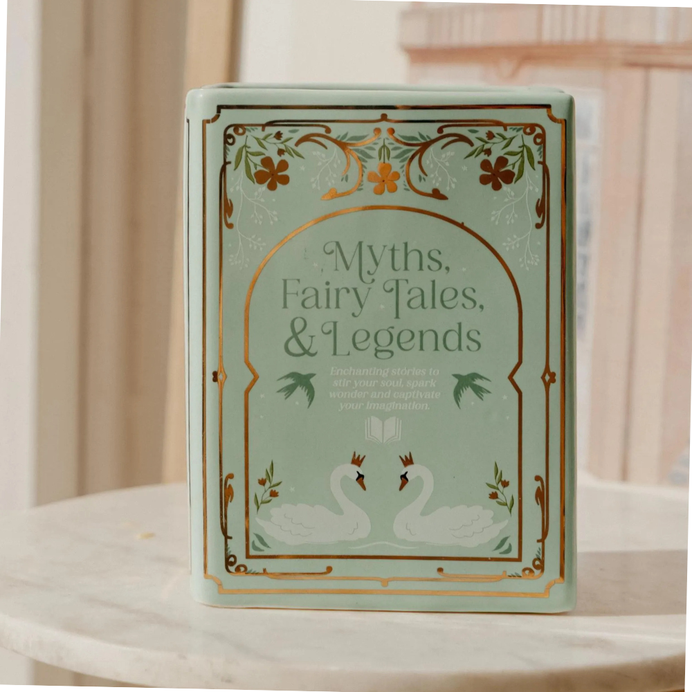 Book Shaped Vase, Bookish Home Decor Gift ,Literary Girl Gift.