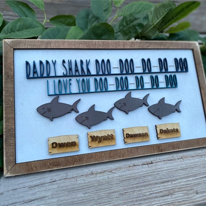 Daddy Kids Birthday Father's Day 1-10 Superhero Gift Personalized Frame