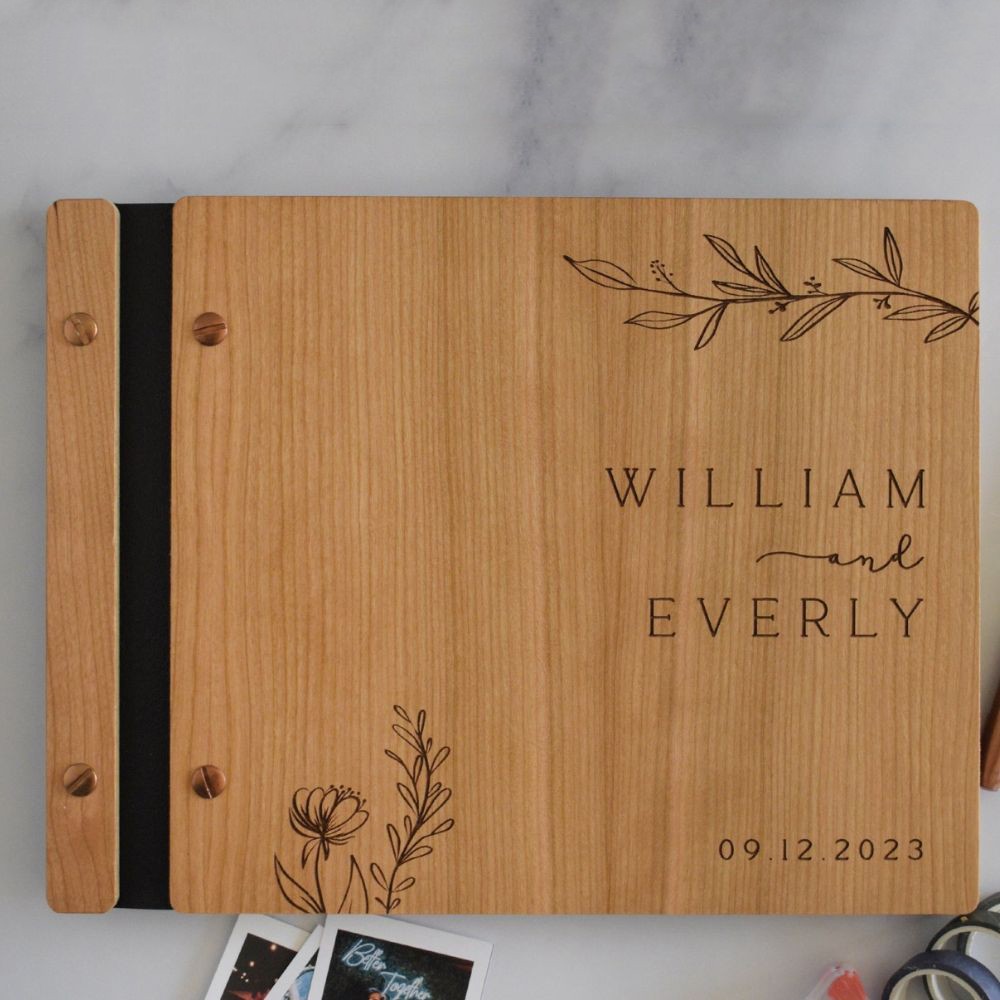 Adventure Book Scrapbook Couples Gift for Boyfriend, Anniversary Gifts Couples, Personalized Gift, Valentines Day Gift for Him