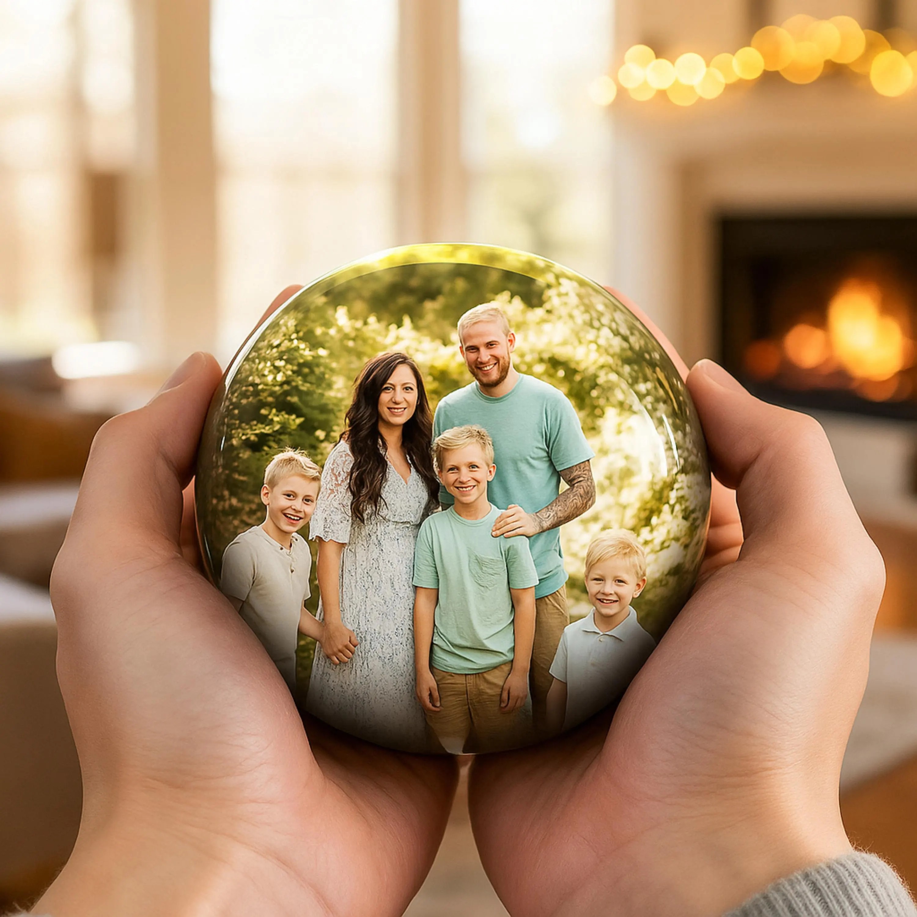 Magic Crystal Ball - Hold Breathable Memories in Your Hand.