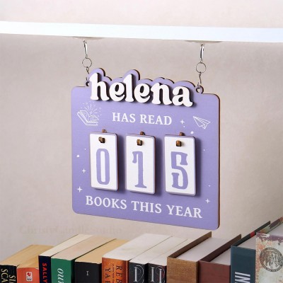 Personalized Books Read Tracker - Books Read This Year.