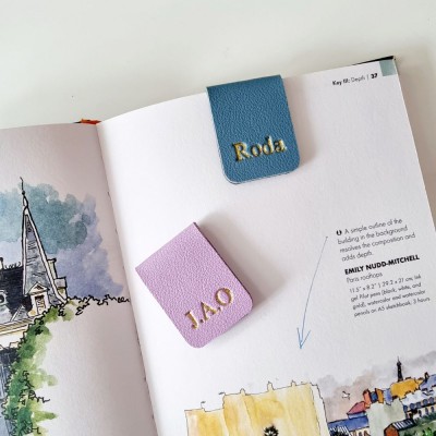 ersonalized Magnetic Bookmark, Gift for him and her