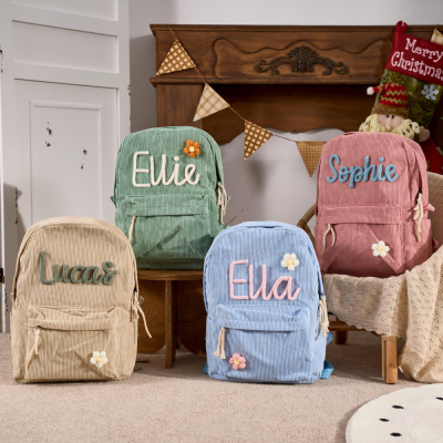 Customized Kid's Name Backpack,Kid's Back to School Gift.