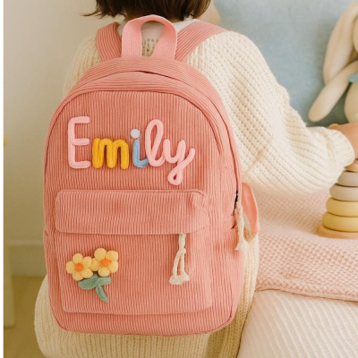 Customized Kid's Name Backpack,Kid's Back to School Gift.