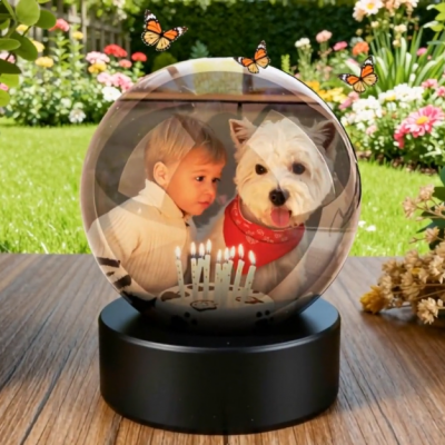 Magic Crystal Ball - Hold Breathable Memories in Your Hand.