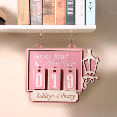 Personalized Books Read Tracker - Books Read This Year.
