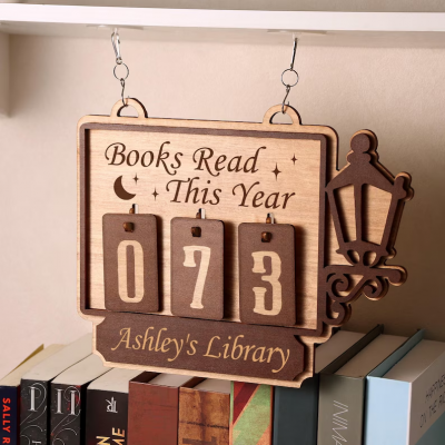 Personalized Books Read Tracker - Books Read This Year.